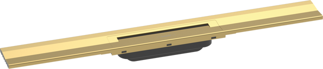 Hansgrohe Raindrain Flex Finish Set Shower Drain 700 Cuttable For Wall Mounting - Polished Gold Optic - 56050990