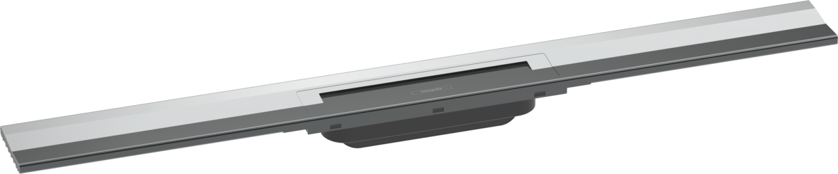 Hansgrohe Raindrain Flex Finish Set Shower Drain 800 Cuttable For Wall Mounting - Chrome - 56051000