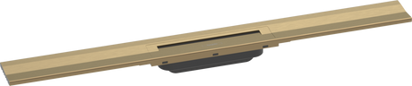 Hansgrohe Raindrain Flex Finish Set Shower Drain 800 Cuttable For Wall Mounting - Brushed Bronze - 56051140