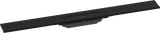 Hansgrohe Raindrain Flex Finish Set Shower Drain 800 Cuttable For Wall Mounting - Matt Black - 56051670
