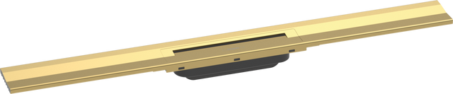 Hansgrohe Raindrain Flex Finish Set Shower Drain 800 Cuttable For Wall Mounting - Polished Gold Optic - 56051990