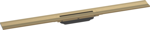 Hansgrohe RainDrain Flex Finish Set Shower Drain 900 Cuttable For Wall Mounting - Brushed Bronze - 56052140