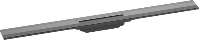 Hansgrohe RainDrain Flex Finish Set Shower Drain 900 Cuttable For Wall Mounting - Brushed Black Chrome - 56052340