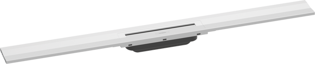 Hansgrohe RainDrain Flex Finish Set Shower Drain 900 Cuttable For Wall Mounting - Matt White - 56052700