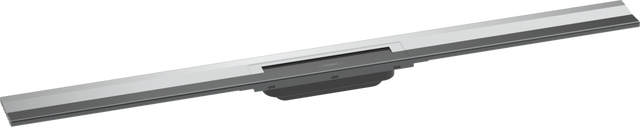 Hansgrohe RainDrain Flex Finish Set Shower Drain 1000 Cuttable For Wall Mounting - Chrome - 56053000