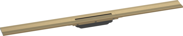 Hansgrohe RainDrain Flex Finish Set Shower Drain 1000 Cuttable For Wall Mounting - Brushed Bronze - 56053140