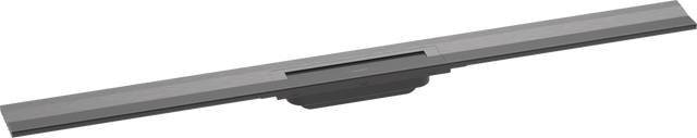 Hansgrohe RainDrain Flex Finish Set Shower Drain 1000 Cuttable For Wall Mounting - Brushed Black Chrome - 56053340