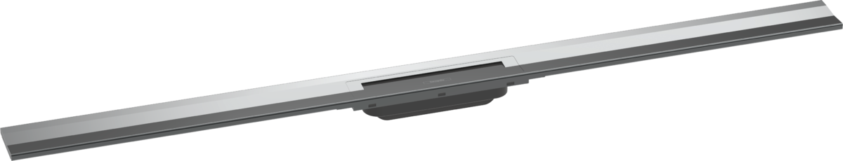 Hansgrohe Raindrain Flex Finish Set Shower Drain 1200 Cuttable For Wall Mounting - Chrome - 56054000