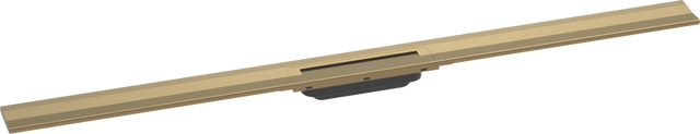 Hansgrohe Raindrain Flex Finish Set Shower Drain 1200 Cuttable For Wall Mounting - Brushed Bronze - 56054140