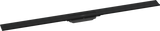 Hansgrohe Raindrain Flex Finish Set Shower Drain 1200 Cuttable For Wall Mounting - Matt Black - 56054670