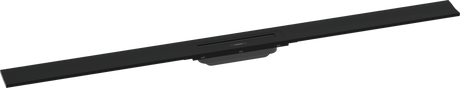 Hansgrohe Raindrain Flex Finish Set Shower Drain 1200 Cuttable For Wall Mounting - Matt Black - 56054670