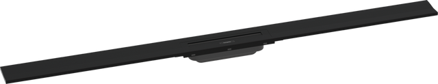 Hansgrohe Raindrain Flex Finish Set Shower Drain 1200 Cuttable For Wall Mounting - Matt Black - 56054670