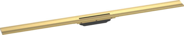 Hansgrohe Raindrain Flex Finish Set Shower Drain 1200 Cuttable For Wall Mounting - Polished Gold Optic - 56054990
