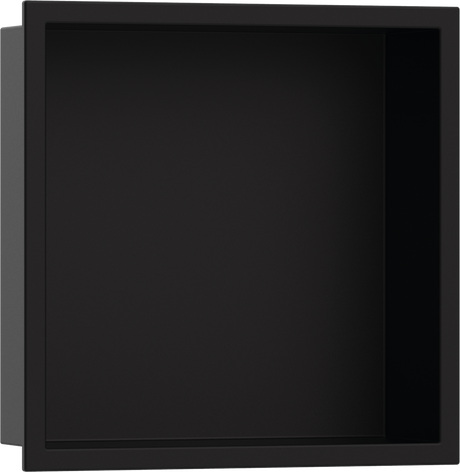Hansgrohe Xtrastoris Original Wall Niche With Frame 300/300/100 - Matt Black - 56061670