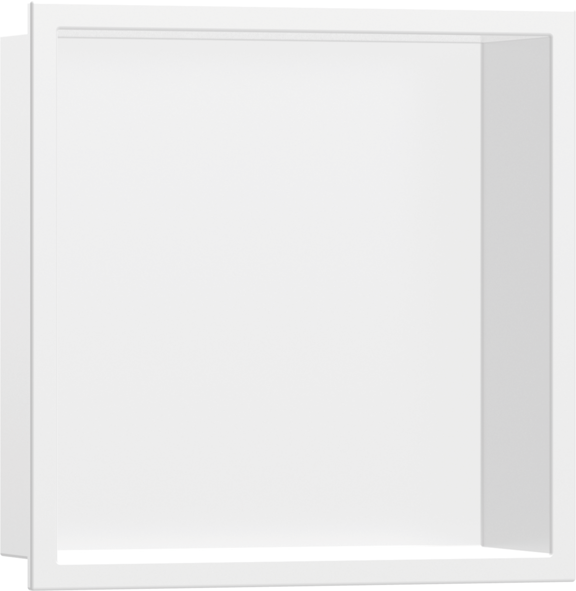 Hansgrohe Xtrastoris Original Wall Niche With Frame - Matt White - 56093700