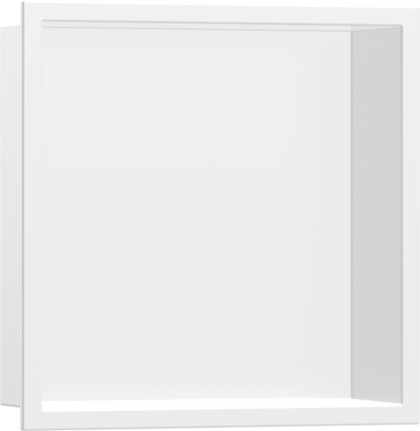 Hansgrohe Xtrastoris Original Wall Niche With Frame - Matt White - 56093700 - TAP 'N' SHOWER