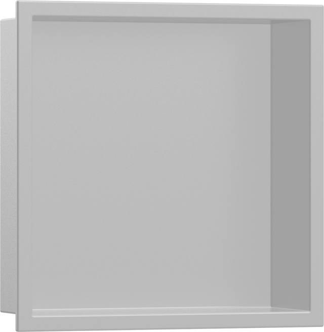 Hansgrohe Xtrastoris Original Wall Niche With Frame - Concreate Grey - 56093380