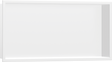 Hansgrohe XtraStoris Original Wall Niche With Frame 300/600/100 - Matt White - 56064700
