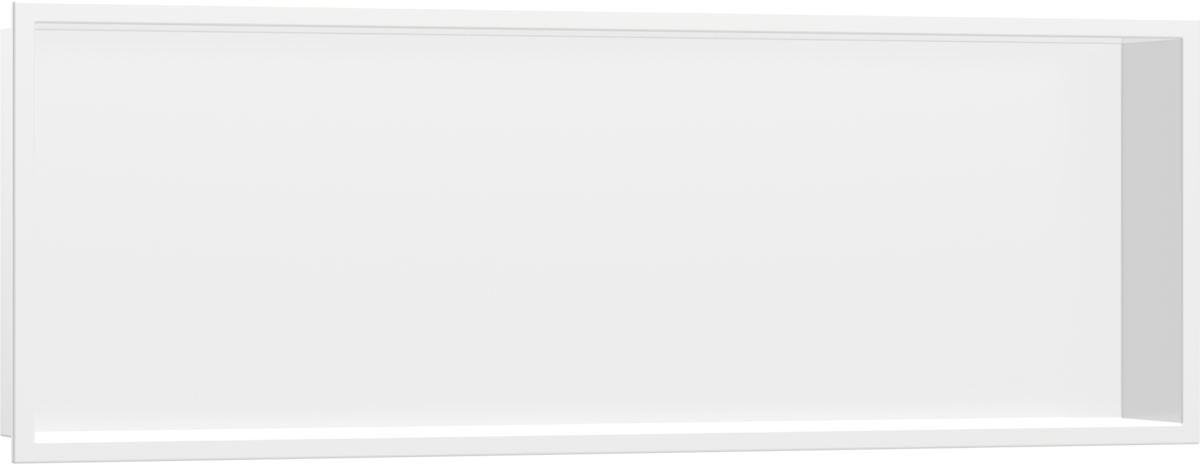 Hansgrohe Xtrastoris Original Wall Niche With Frame 300/900/100 - Matt White - 56067700