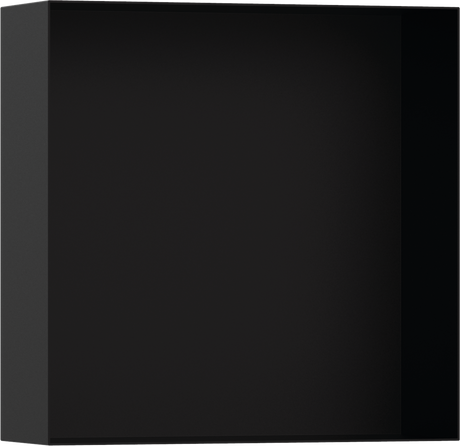 Hansgrohe XtraStoris Minimalistic Wall Niche Frameless 300/300/100 - Matt Black - 56073670