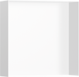 Hansgrohe XtraStoris Minimalistic Wall Niche Frameless 300/300/100 - Matt White - 56073700