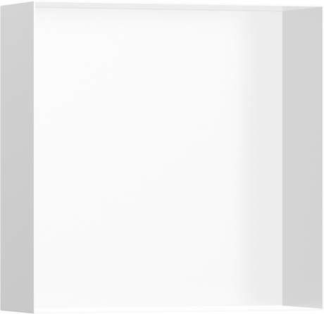 Hansgrohe XtraStoris Minimalistic Wall Niche Frameless 300/300/100 - Matt White - 56073700