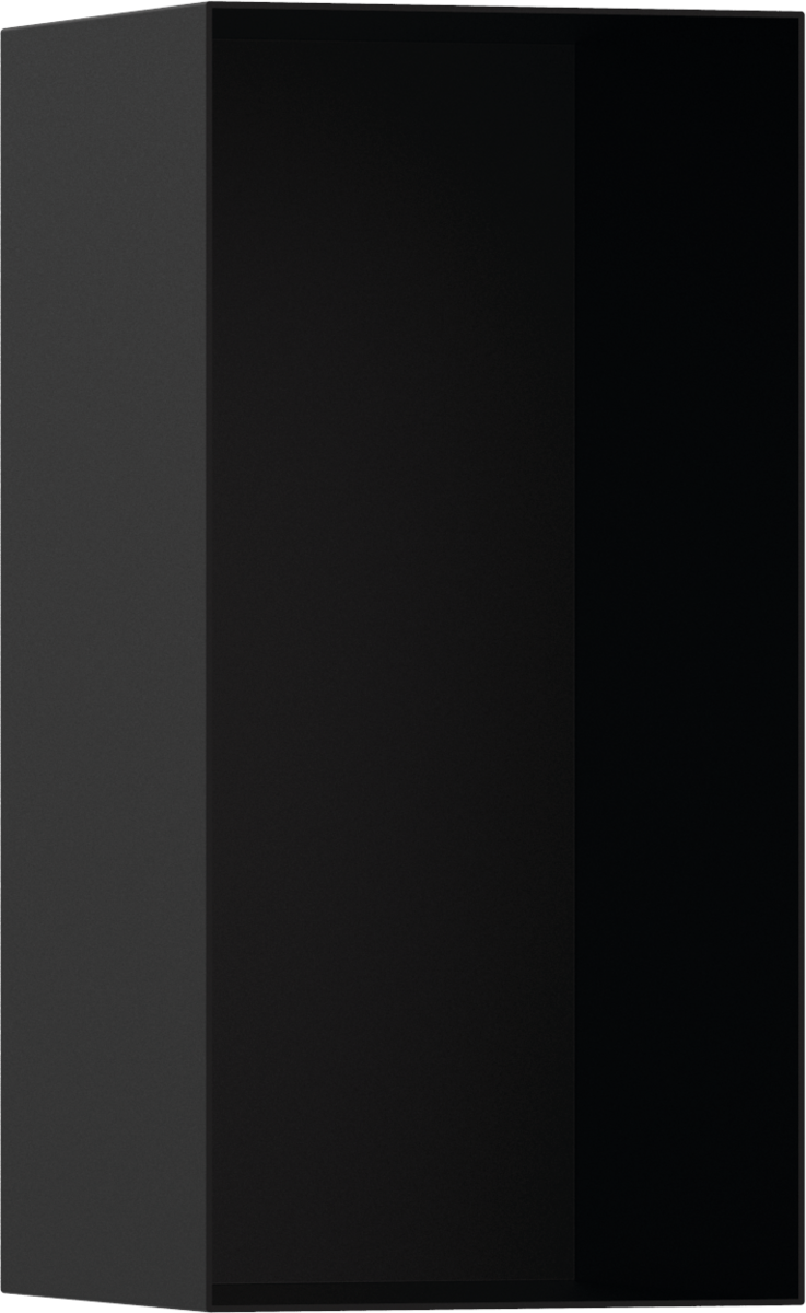 Hansgrohe XtraStoris Minimalistic Wall Niche Frameless 300/150/140 - Matt Black - 56076670