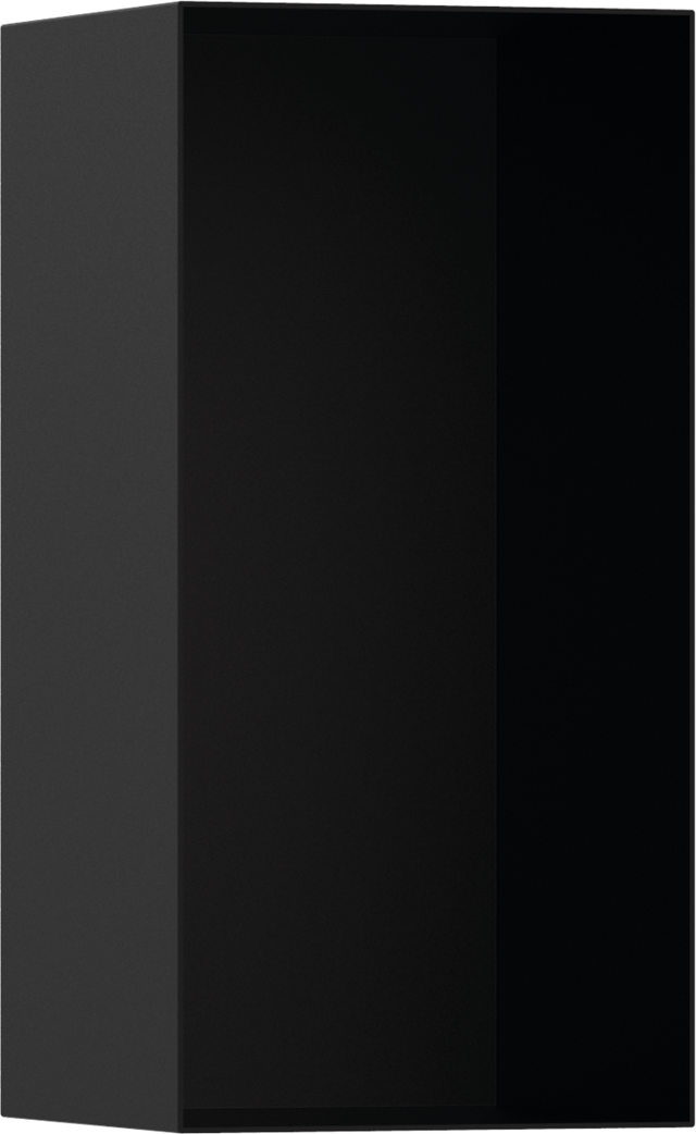 Hansgrohe XtraStoris Minimalistic Wall Niche Frameless 300/150/140 - Matt Black - 56076670