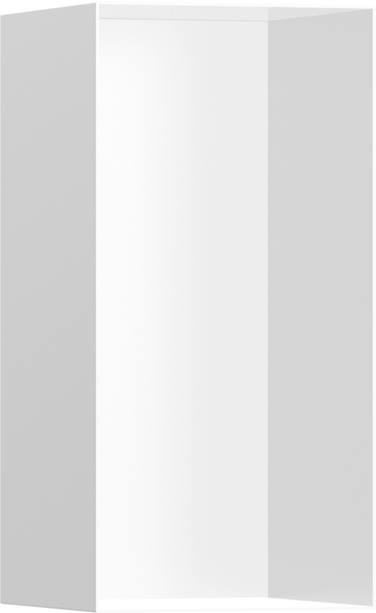Hansgrohe XtraStoris Minimalistic Wall Niche Frameless 300/150/140 - Matt White - 56076700