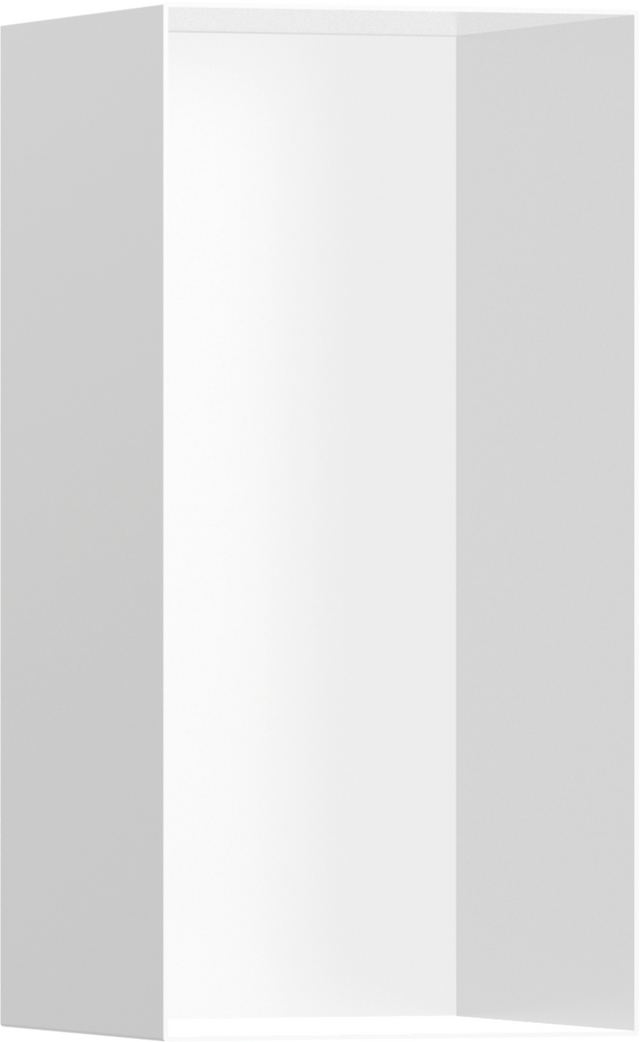 Hansgrohe XtraStoris Minimalistic Wall Niche Frameless 300/150/140 - Matt White - 56076700