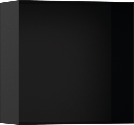 Hansgrohe XtraStoris Minimalistic Wall Niche Frameless 300/300/140 - Matt Black - 56079670
