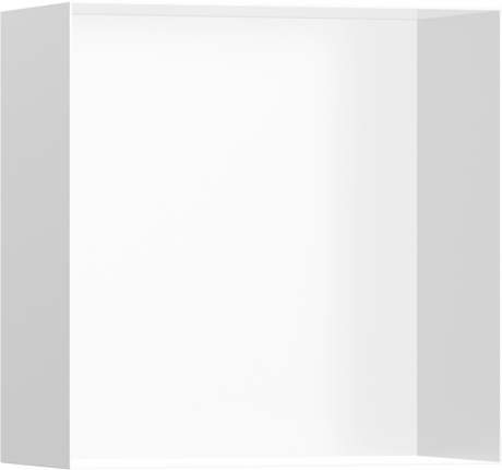 Hansgrohe XtraStoris Minimalistic Wall Niche Frameless 300/300/140 - Matt White - 56079700