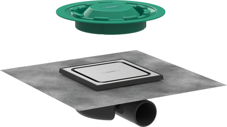 Hansgrohe RainDrain Spot Complete Set Point Drain 150/150 - 56055800