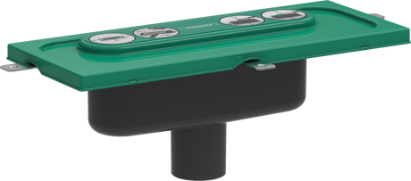 Hansgrohe uBox Universal Base Set For Finish Sets For Vertical Installation - 01002180