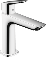 Hansgrohe Logis Single Lever Basin Mixer 110 Fine Without Waste Set - Chrome - 71253000 - TAP 'N' SHOWER