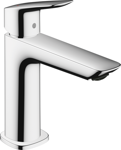 Hansgrohe Logis Single Lever Basin Mixer 110 Fine With Push-open Waste Set - Chrome - 71252000