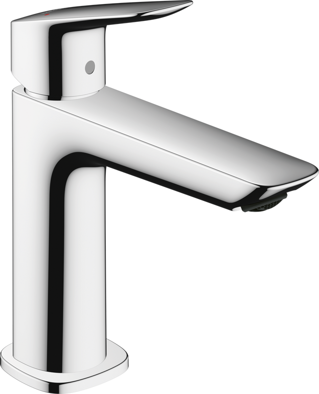 Hansgrohe Logis Single Lever Basin Mixer 110 Fine With Push-open Waste Set - Chrome - 71252000
