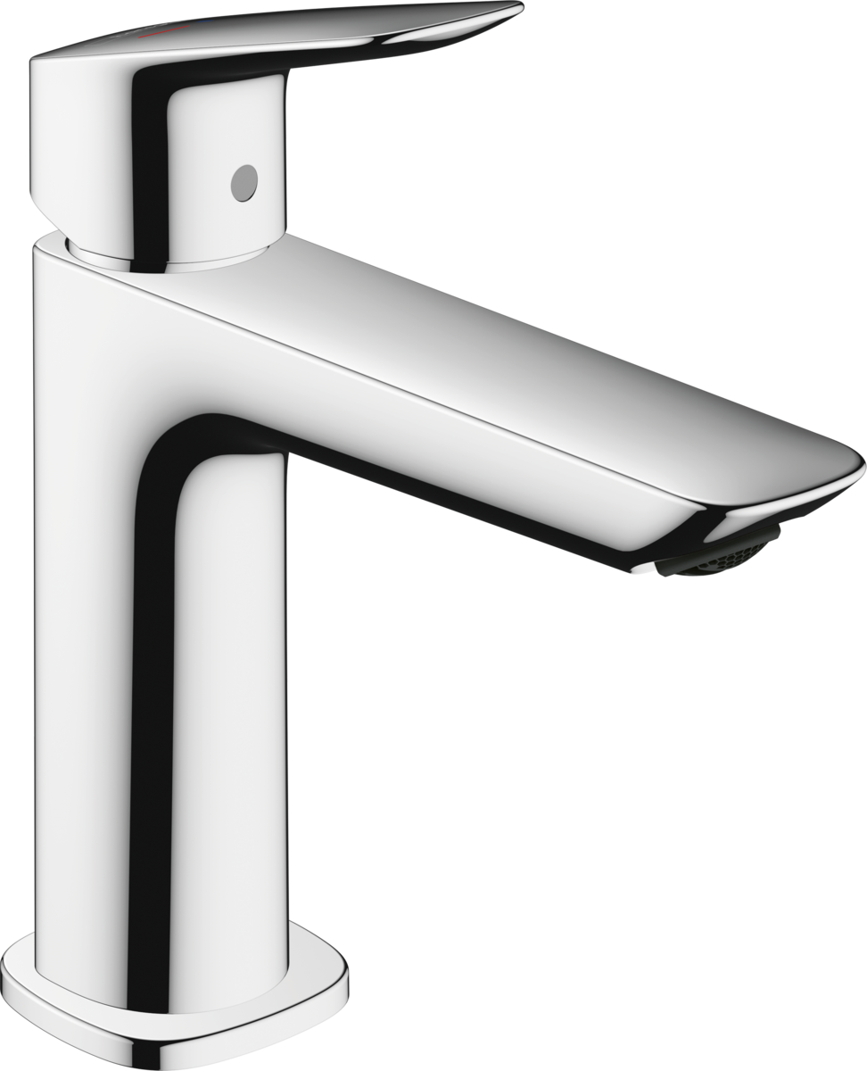 Hansgrohe Logis Single Lever Basin Mixer 110 Fine Coolstart With Pop-up Waste Set - Chrome - 71254000