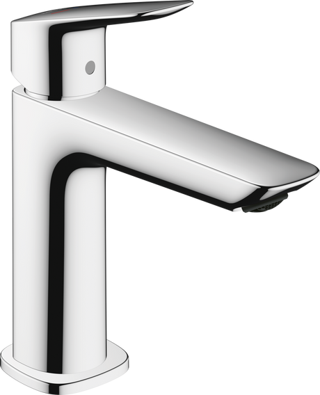 Hansgrohe Logis Single Lever chrome basin mixer with Coolstart technology and high-spout design