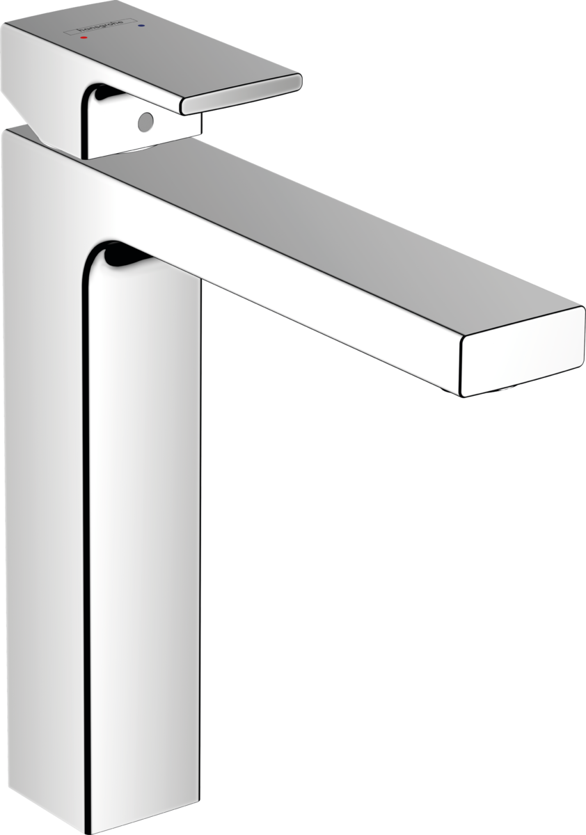 Hansgrohe Vernis Shape Single Lever Basin Mixer 190 With Pop-up Waste Set - Chrome - 71562000