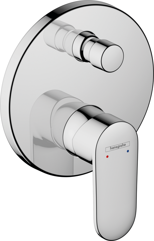 Hansgrohe Vernis Blend Single Lever Bath Mixer For Concealed Installation - Chrome - 71466000