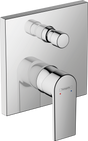 Hansgrohe Vernis Shape Single Lever Bath Mixer For Concealed Installation - Chrome - 71468000