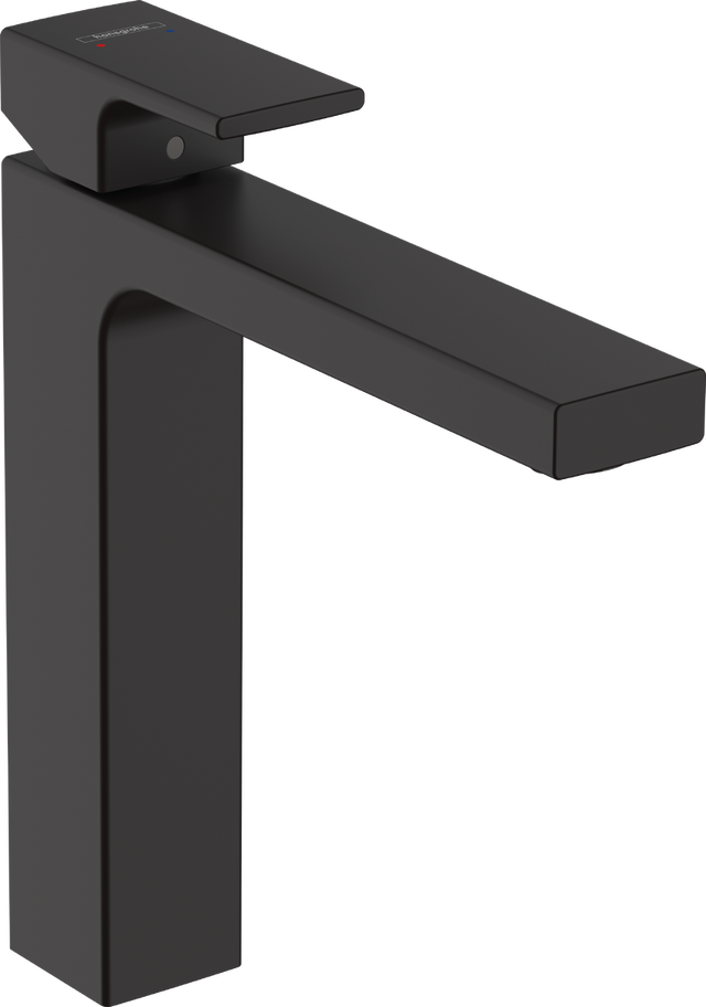 Hansgrohe Vernis Shape Single Lever Basin Mixer 190 With Pop-up Waste Set - Matt Black - 71562670