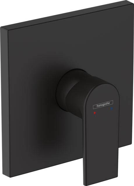 Hansgrohe Vernis Shape Single Lever Shower Mixer For Concealed Installation - Matt Black - 71668670