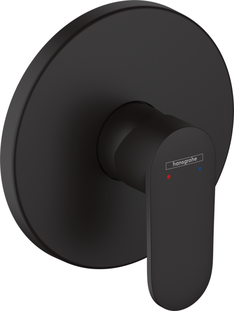 Hansgrohe Vernis Blend Single Lever Shower Mixer For Concealed Installation - Matt Black - 71667670