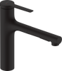 Hansgrohe Zesis M33 Single Lever Kitchen Mixer 160 Pull-out Spray 2jet - Matt Black - 74801670