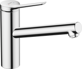 Hansgrohe Zesis M33 Single Lever Kitchen Mixer 150 Lowpressure/vented Hot Water Cylinders 1jet - Chrome - 74806000
