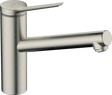 Hansgrohe Zesis M33 Single Lever Kitchen Mixer 150 1jet - Stainless Steel - 74802800