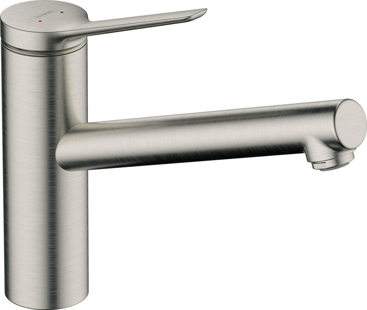 Hansgrohe Zesis M33 Single Lever Kitchen Mixer 150 1jet - Stainless Steel - 74802800