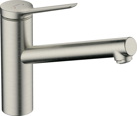 Hansgrohe Zesis M33 Single Lever Kitchen Mixer 150 1jet - Stainless Steel - 74802800
